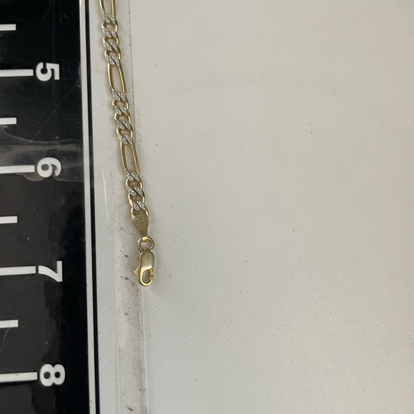 Vintage Milor Sterling silver & Gold Cuban Chainlink Bracelet Bundle Italy - Picture 9 of 14